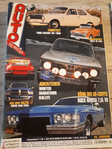 Auto mobiles heft - auto,