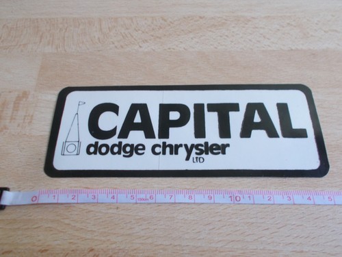 Aufkleber capital dodge - capital,