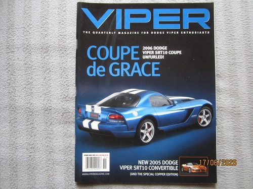 Dodge viper quarterly magazine - viper,